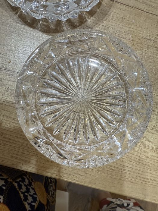 Пепельница хрустальная