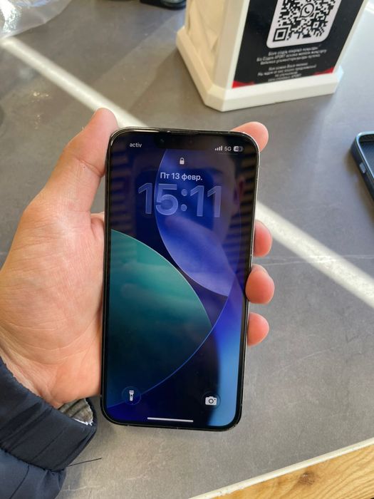 Айфон 13 про 256 голубой цвет