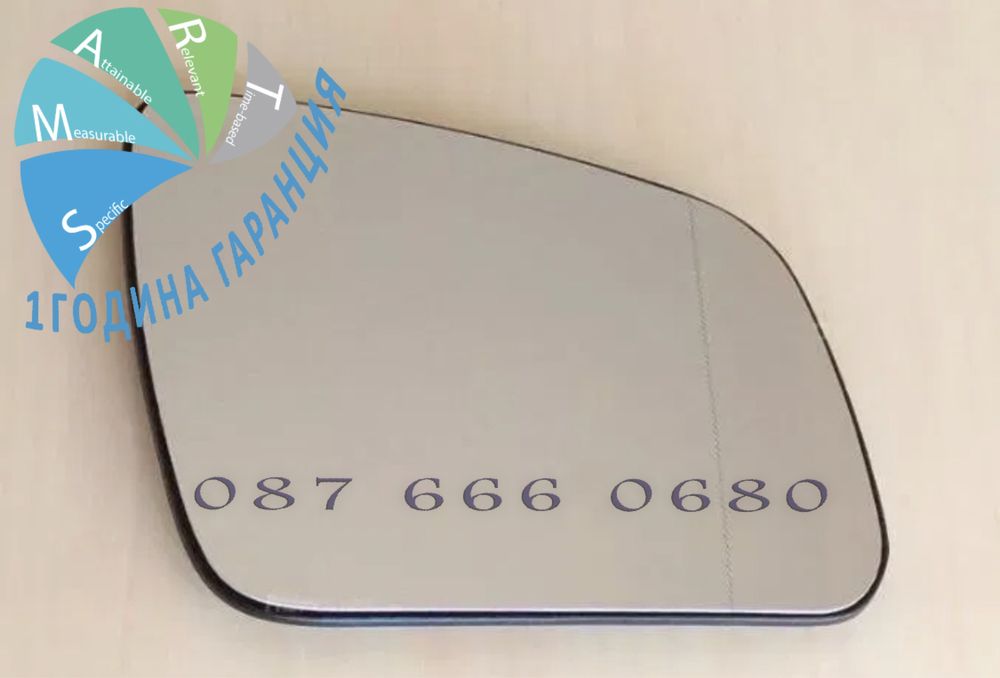 Стъкло огледало Mercedes benz C в204 W204 Ц тонирано асферично клас