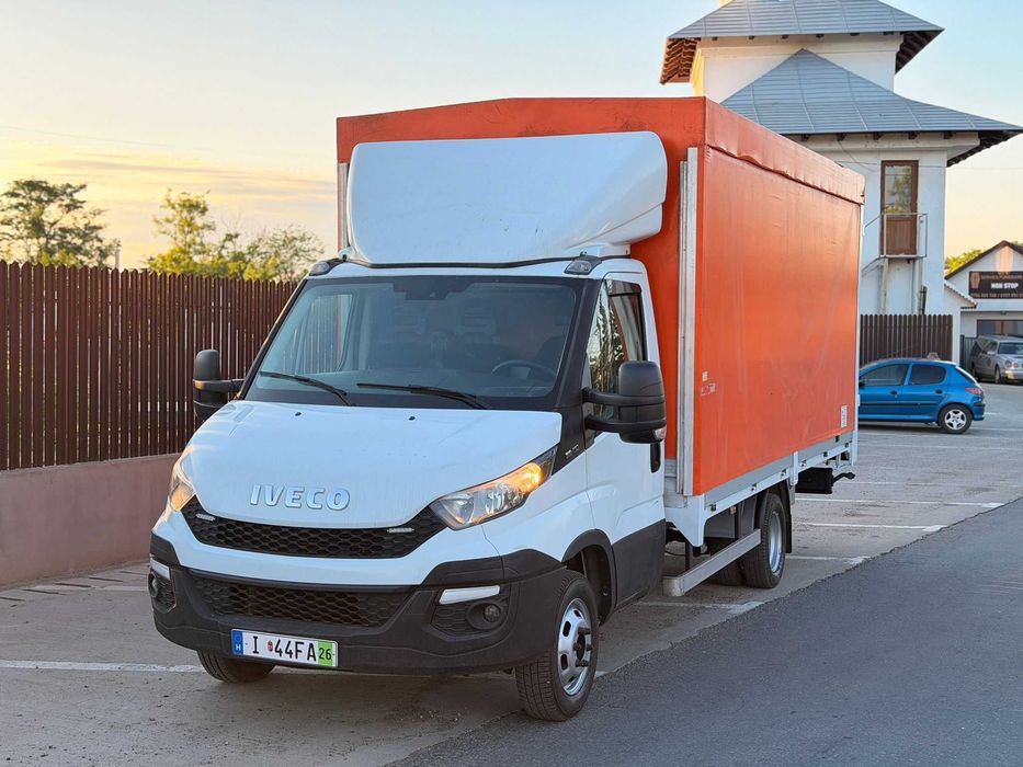 IVECO Daily 2016 Euro 6 6 trepte AC/clima bena 5 m 3.5 tone cat. B, recent adus