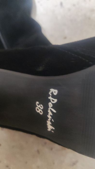 R. Polanski  Уникални велурени ботуши