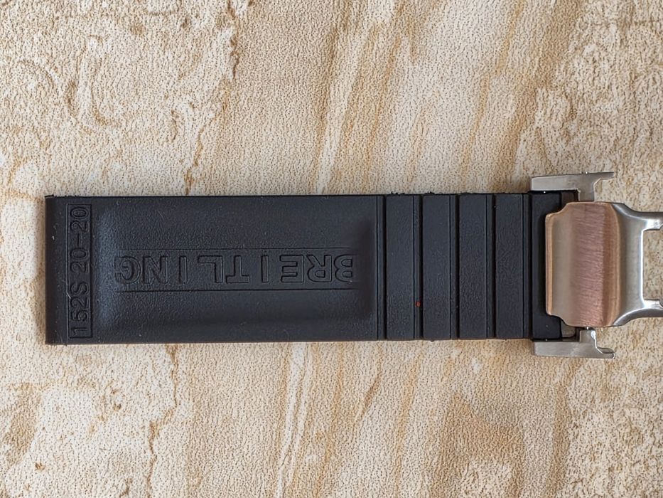 Curea (rubber) pentru Breitling ( Colt, Chronomat, Superocean, etc).