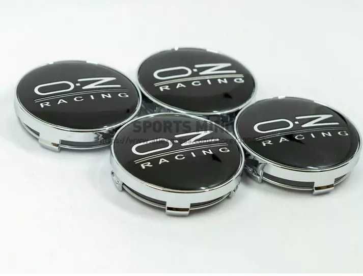 Капачки за джанти O.Z reicing Черни/Сиви 60/56мм