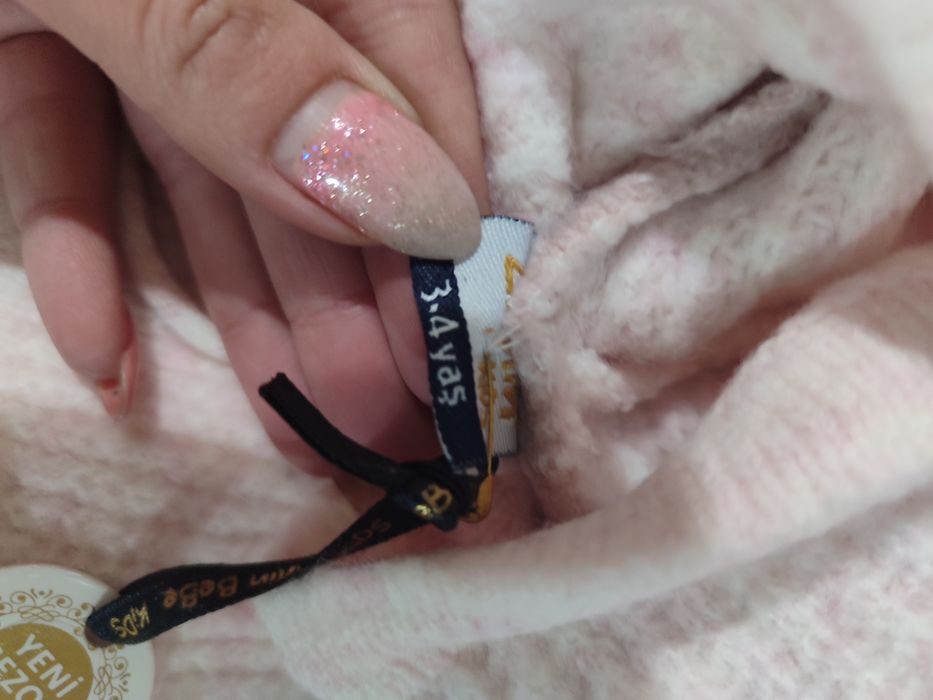 Теплый костюм на девочку