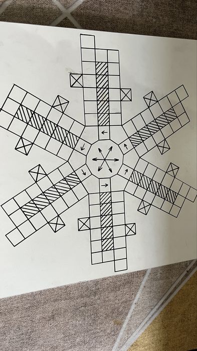 Настольная игра лудо (парчес)