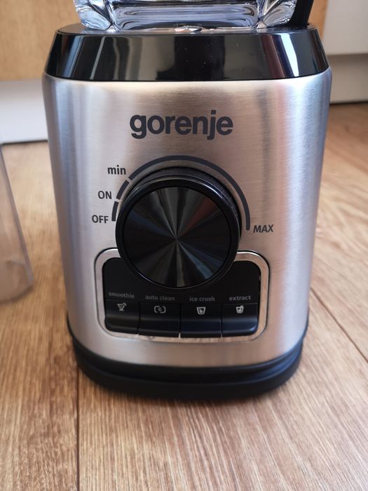 Blender GORENJE B1400BE, 1.75l, 1400W, 4 trepte viteza, argintiu-negru