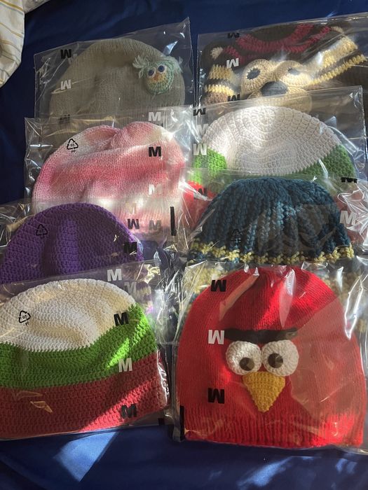 Шапки, плетени, разпродажба