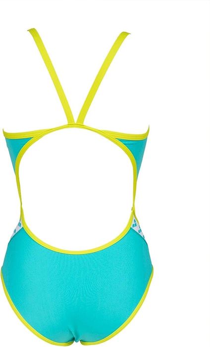 Arena цял бански светло зелен