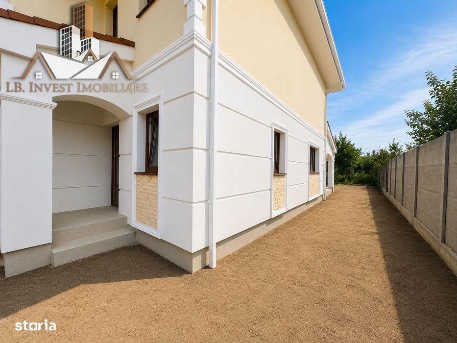 Duplex modern de vânzare în Dumbrăvița -separat prin garaj - 4 camere