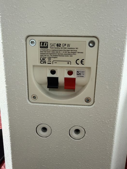 Boxe pasive LD Systems SAT 62 W G2 Pair