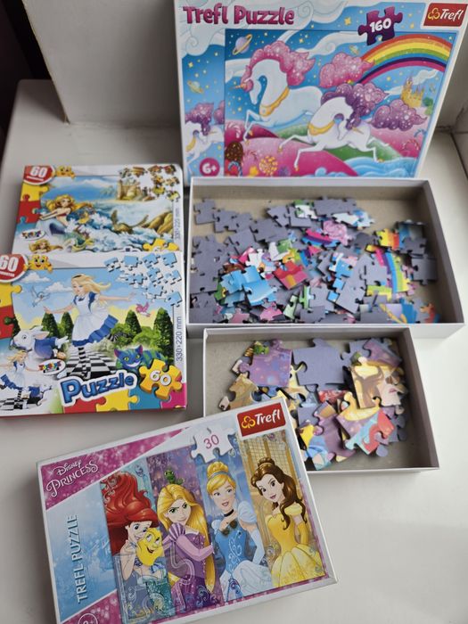 Пазлы крупные (6+ лет) и maxi (3+ лет