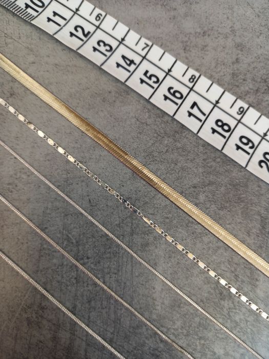 Комплект посребрени синджири