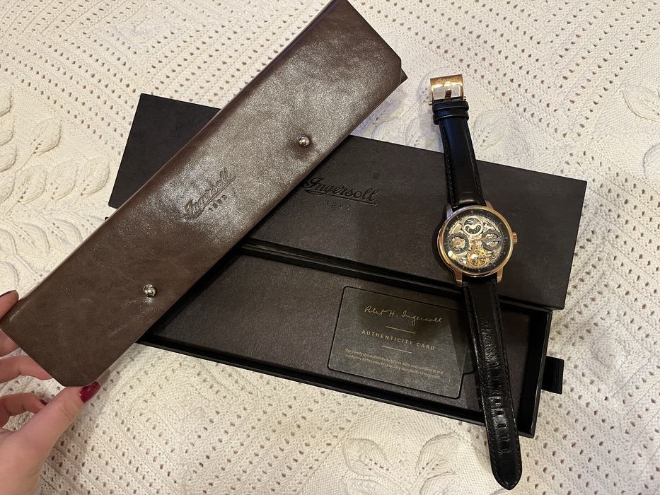 Idee de cadou: Ceas bărbătesc Ingersoll The Jazz automatic I07705