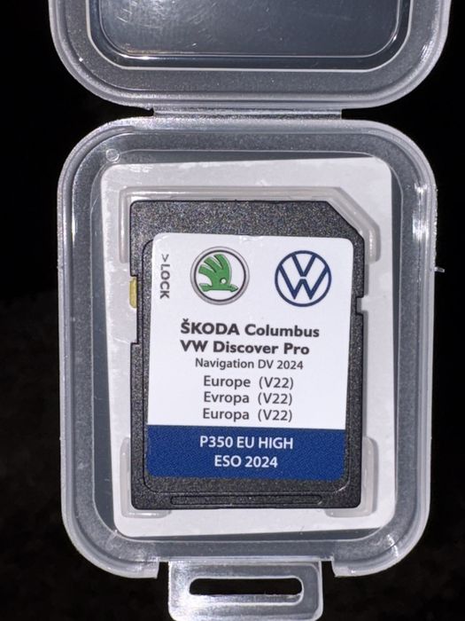 Harti 2025-2026  navigatie Discover Media MIB2-vw-skoda