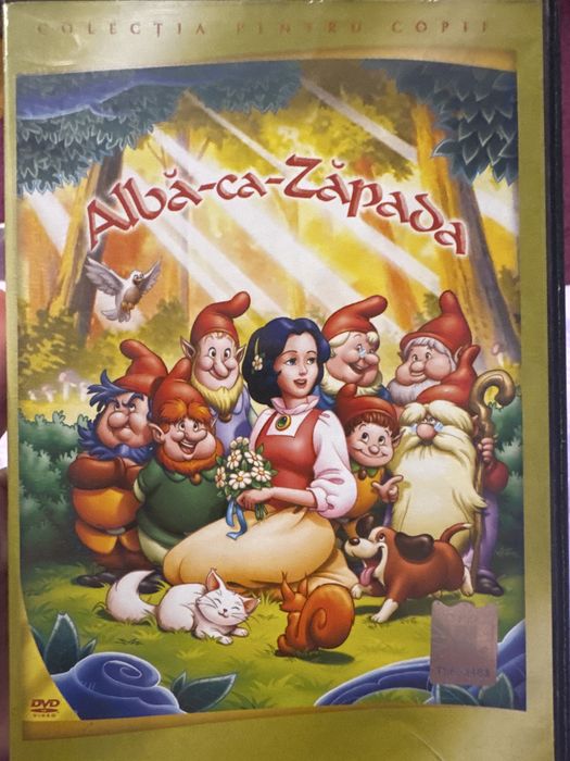 Set 4 DVD-uri animate copii