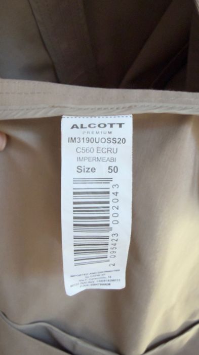 Haina de barbat Alcott, potrivita pentru masura M