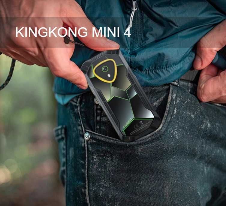 Cubot KingKong Mini 4 16GB RAM 128GB ROM, супер малък с IP68 защита