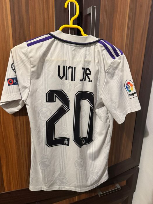 Tricou fotbal Vini Jr Real Madrid, model nou, Adidas, 164 (Junior L)