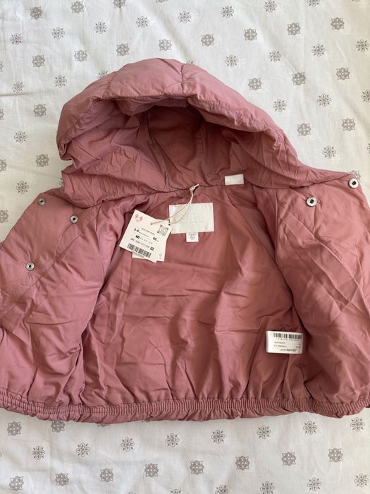 Zara зимно яке за момиче 3-6 месеца