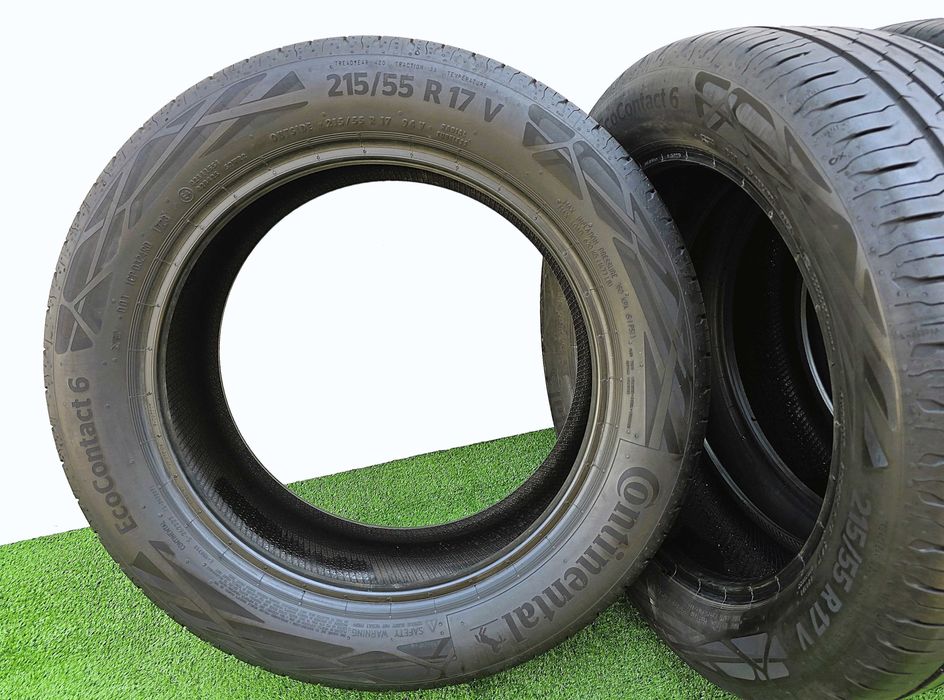 4бр. 215/55/17 CONTINENTAL EcoContact 6- летни