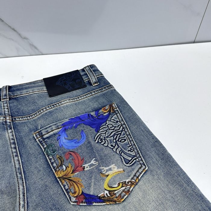 Blugi Versace , calitate premium , pe comanda , noi , M