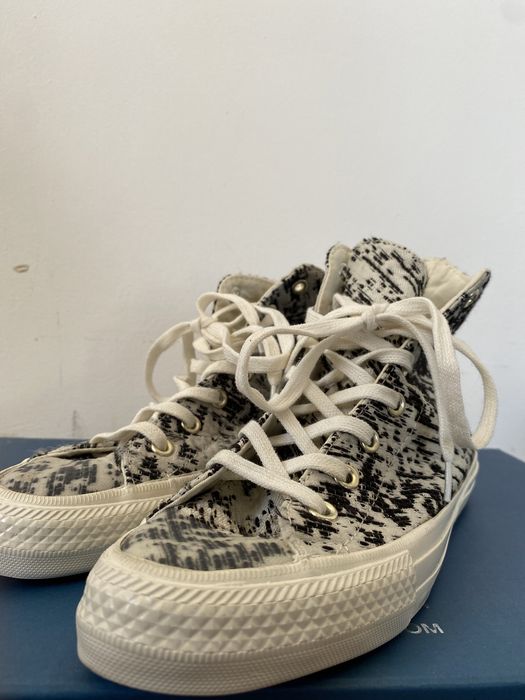 Papuci Converse Alb negru