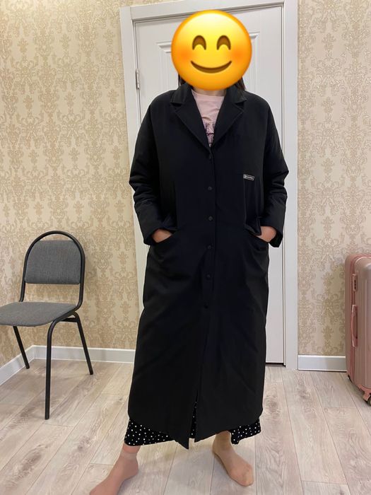 Черная зимняя куртка