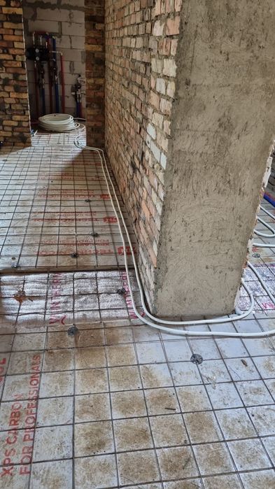 Тёплые полы.под ключ