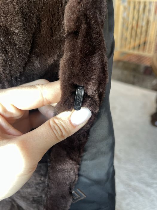 Blana naturala de vizon tuns