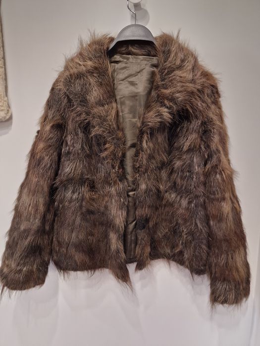 Дамско палто от естествена кожа