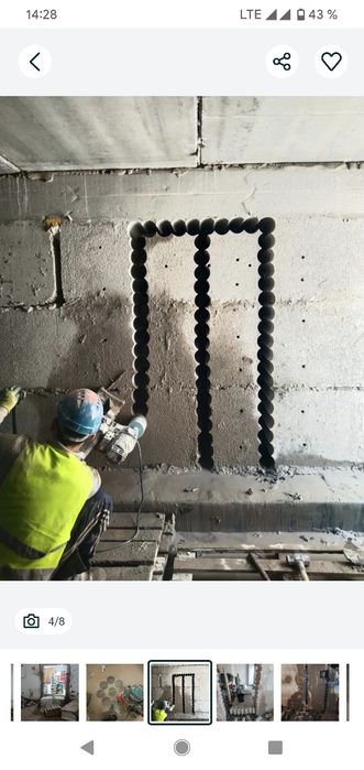 Алмазное бурение сверление