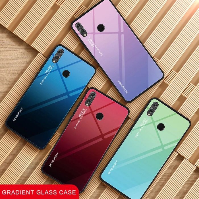 Husa Gradient din sticla pentru Huawei Y6 2019 , Y6s