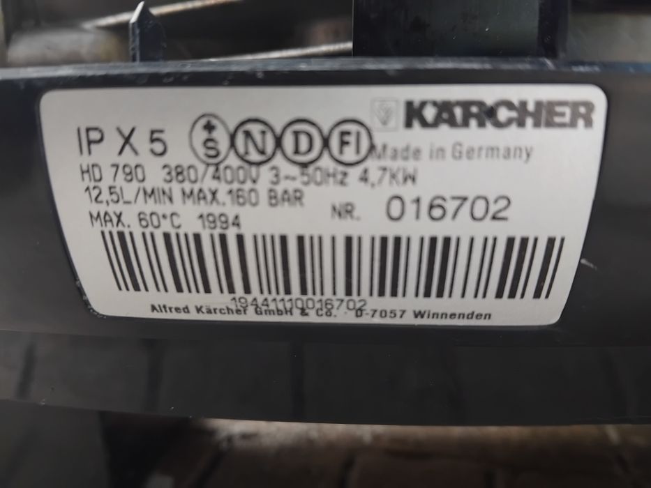 Водоструйка Karcher hd890 160bar 380V Супер Силна