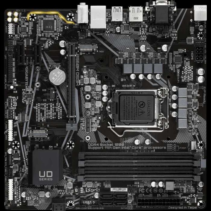 Placa de baza Gigabyte B560M DS3H , Socket 1200