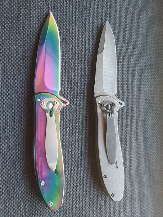 Джобен сгъваем нож с гравирана дръжка мечка,2958