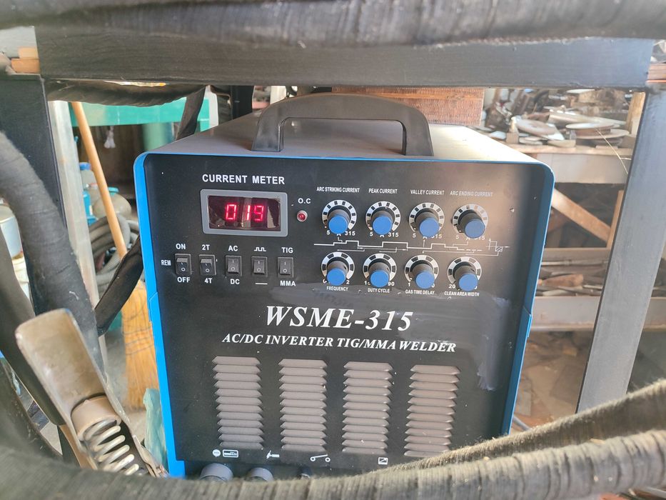 Аргонов апарат за заваряване на алуминий AC/DC WSME-315 INVERTER