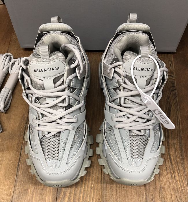 Balenciaga Track Icy Light Grey Full Box Verificare La Livrare