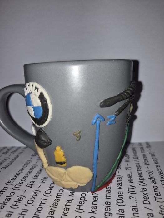 Чаша с полимерна глина