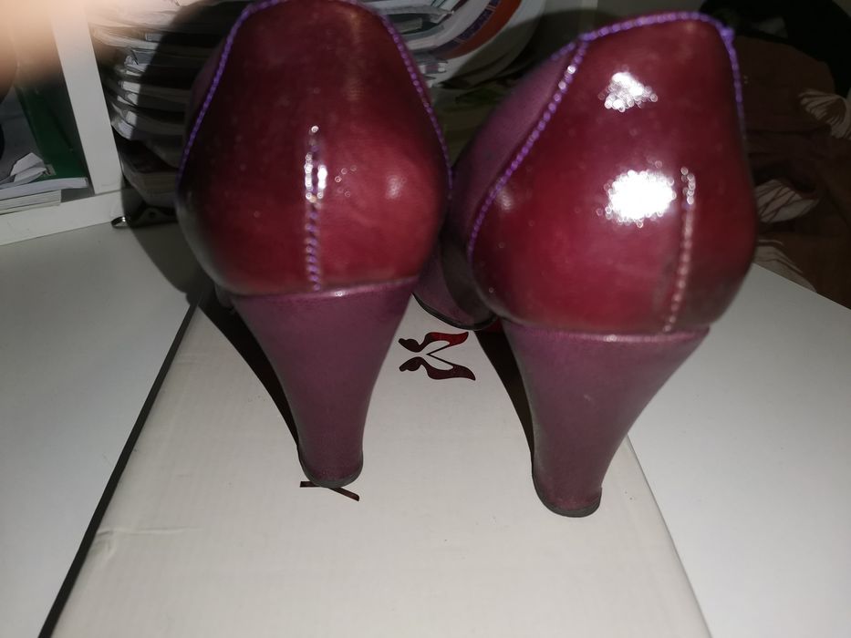 Pantofi din piele naturala mar 36