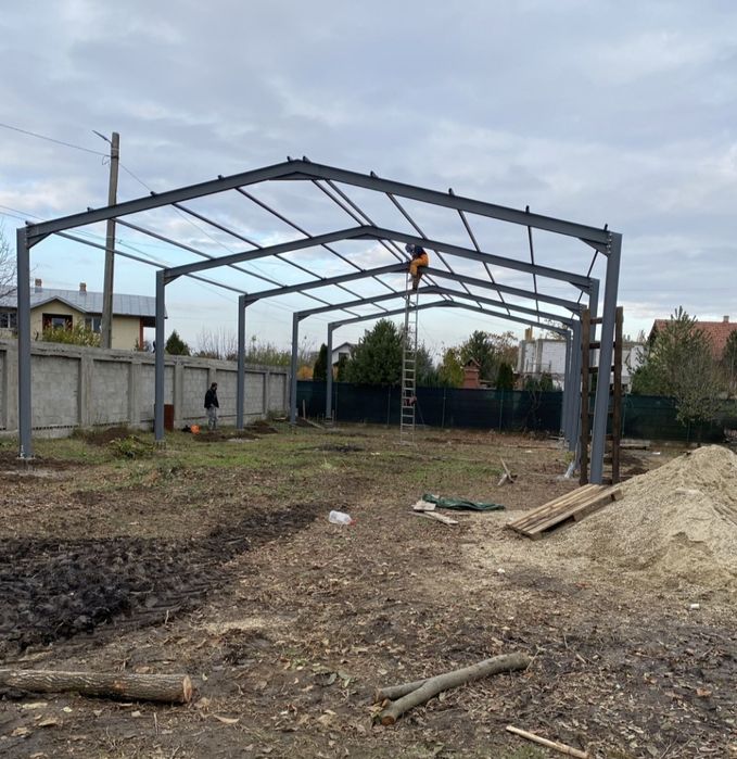 Vand hale structuri metalice diferite dimensiuni