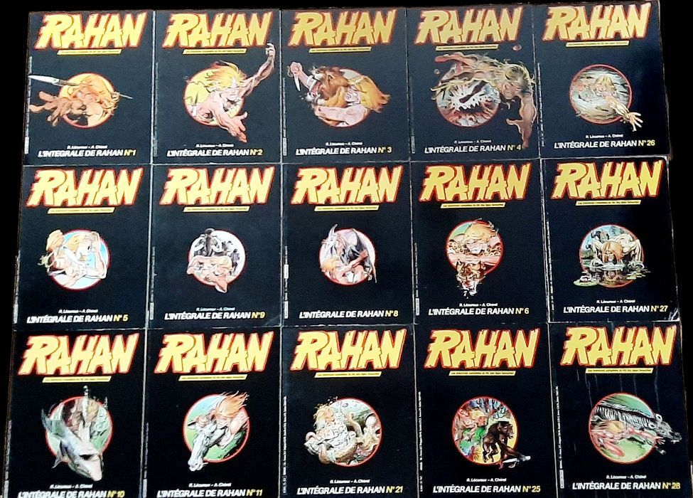 Colecție reviste Rahan - L'integrale de Rahan