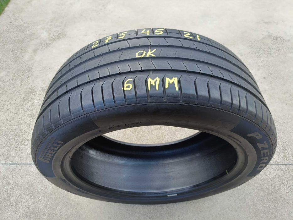 O anvelopa vara 275 45 21 pirelli p zero pz4 profil de 6 mm