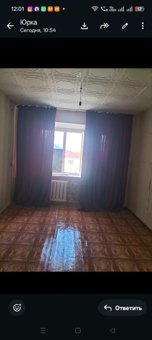 Продам комнату в общажити́и
