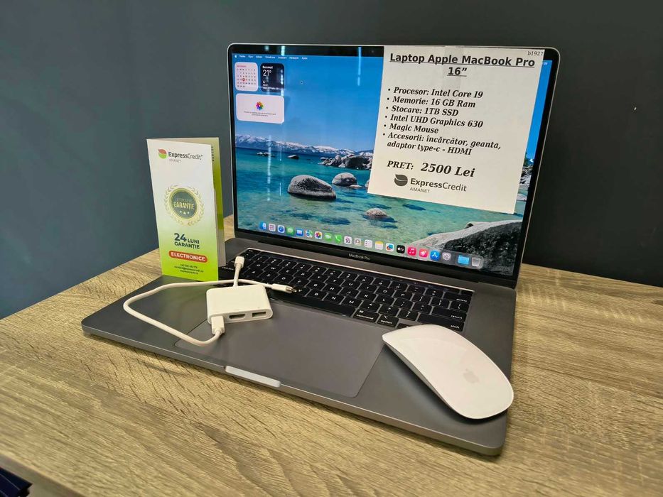 macbook pro 16 i9 - Laptop-Calculator-Gaming la preț mic | OLX.ro