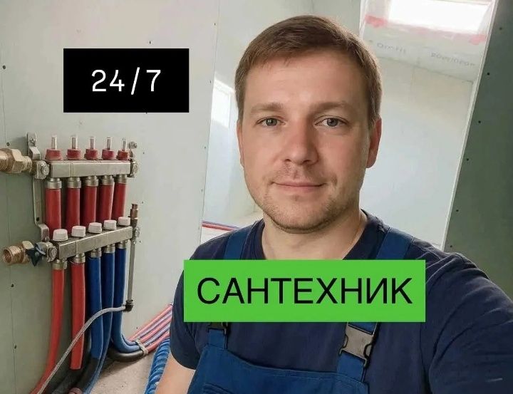 Сантехник Алматы! Любой район! Приеду оперативно!