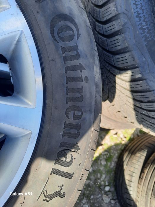 Ляти джанти с гуми за фолксваген 5×112, 16цола