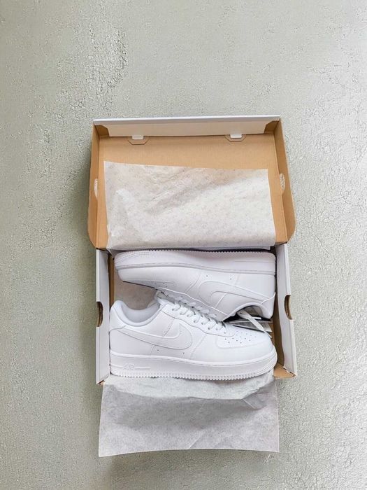 #EDITIE LIMITATĂ# Nike Air Force 1 Low Triple White - Verificare Colet
