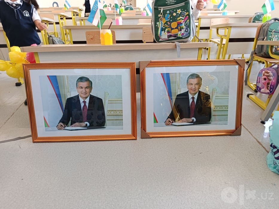 Ramkali prezidentimiz rasmlari bilan yengi ramka