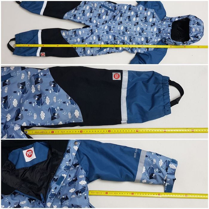 Salopeta iarnă unisex PAX, combinezon schi Overall zăpadă nr 122-128