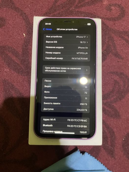 Iphone xr 256GB 17 корпуста